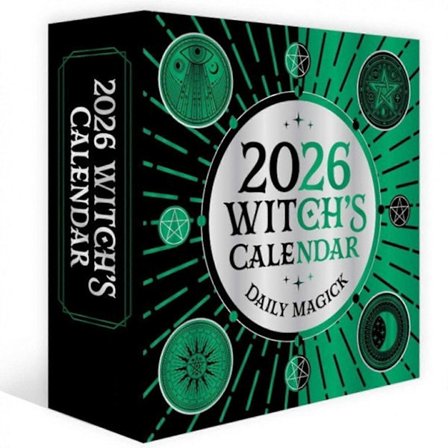 2026 Heksekalender, Daglig Magisk Dag-til-Dag Kalender, 2026 Planleggere Gave til Menn Kvinner