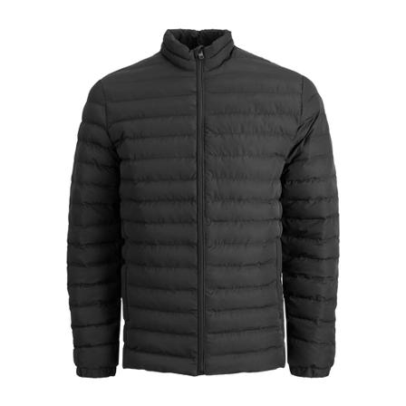 Jack & Jones Down Jakke Recycle Collar Sort, Herre