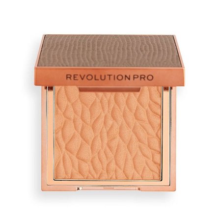 Revolution Pro, Bahaia Sculpting Bronzer, Cocoa, Moisturizing, Bronzer Compact Powder, 8 g