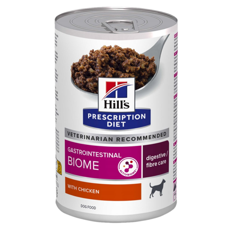 Hill's Prescription Diet Dog - Gastrointestinal Biome Digestive Care Kylling 370 g - Hund - Hundefôr & hundemat - Våtfôr & våtmat - ZOO.no