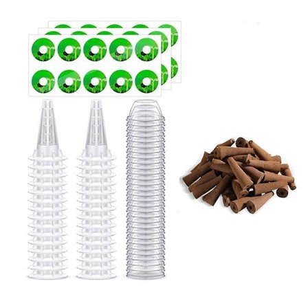 Hydroponisk Have Tilbehør Pod Kit Dyrkningskurv, Forældre Isolering Cover, Plante Dyrknings Svamp