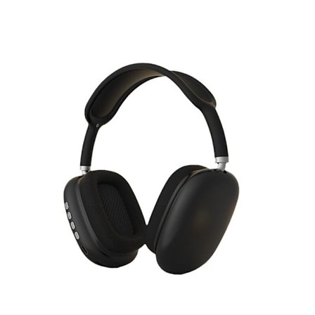 Trådlösa hörlurar med brusreducering - Musikhörlurar ädel svart
