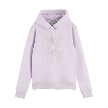 Scotch & Soda Sweatshirt , Paars , Dames , Maat: XL