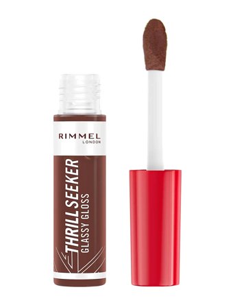 Thrill Seeker Lip Gloss Chocolate Glaze 800 10.00 Ml Huulikiilto Meikki Brown Rimmel