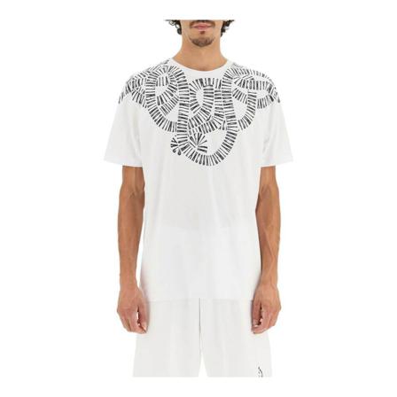 Marcelo Burlon, snake wings t-shirt Wit, Heren, Maat:XL