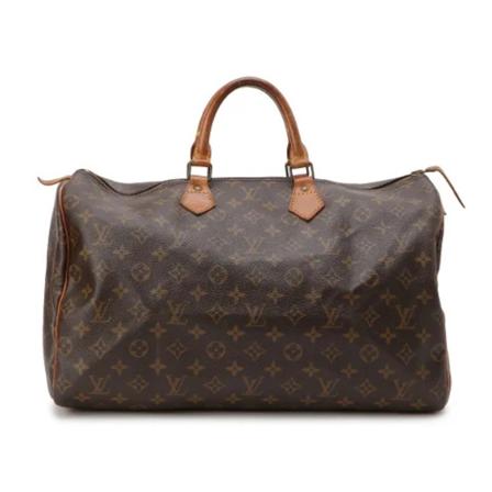 Louis Vuitton Vintage Pre-owned Polyester handbags brun, Dam Vintage Väskor, Dam, Storlek: ONE SIZE