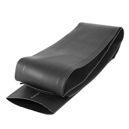 1 meter 50 mm dia ratio 2:1 varmekrympende krympeflex sort