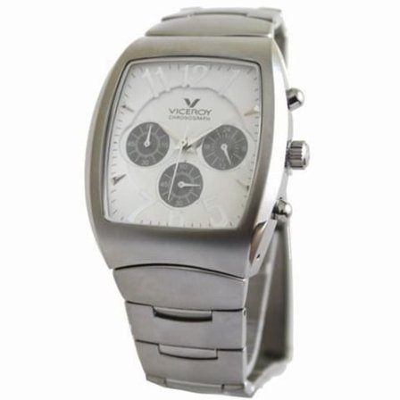 Klocka - Viceroy - 47587-05 - Kvarts - Analog - Vitt stål