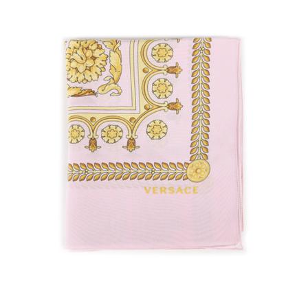 Versace, Silky Scarves Roze, Dames, Maat:ONE Size