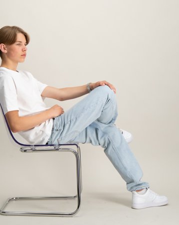 Grunt Street Loose Trek Stein Blå Jeans Kille - Kids Brand Store