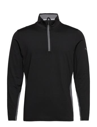Gamer 1/4 Zip Sweat-shirt Genser Svart PUMA Golf
