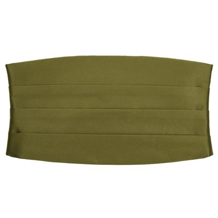 Ceinture de smoking de couleur vert feuille pour hommes - Ceintures de smoking