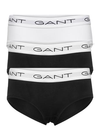 Shorty 3-Pack Night & Underwear Underwear Panties Svart GANT