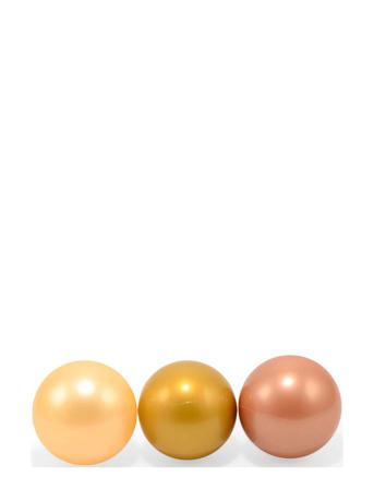 Plastic Balls In Net. 3 Colors; Khaki, Sand And Beige. Toys Motor Skills Toys Multi/mønstret Magni Toys