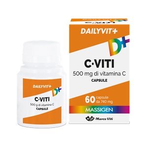 Marco Viti Massigen Dailyvit+ C Viti Vitamina C 60 Capsule