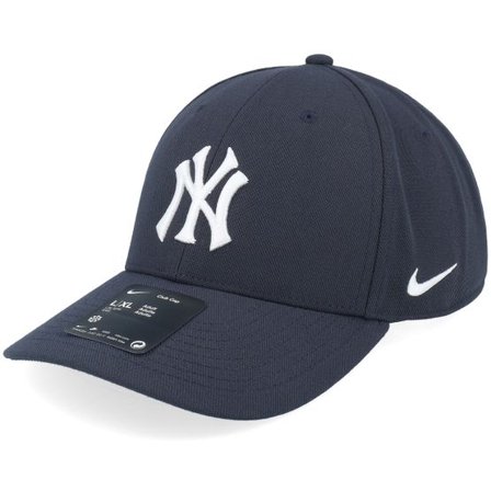 Nike MLB - MLB Blå adjustable Keps - New York Yankees Dri-fit Club Blue/Blue Adjustable - Nike @ Hatstore
