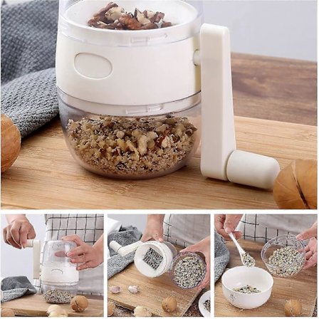 Nøttehakker Multifunksjonell Hakker Passer For Alle Typer Nøtter