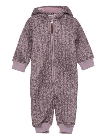 Thermal Suit Soft Aop Purple En Fant