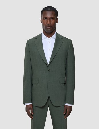 Shaping New Tomorrow - Tech Wool Blazer - Green Night - Slim Fit - Male - Size XL