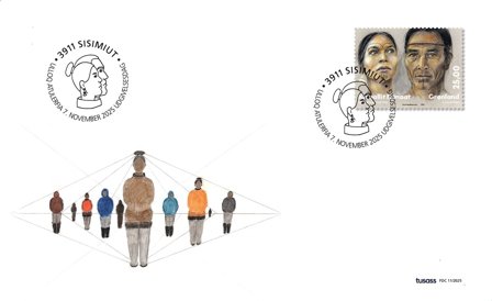 Grønland - International Inuit Dag - Førstedagskuvert