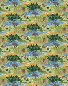 Kangas Hirvien valtakunta Myydään metreittäin Vihreä