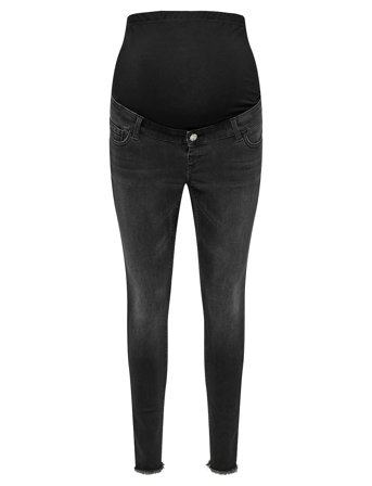 Only Maternity | Olmblush Mid Sk Ank Rw Dnm Reabox Noos | L x 32