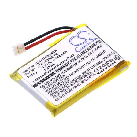Batteri til smartklokke for Garmin Forerunner 225, Forerunner 235, Forerunner 630 og andre.