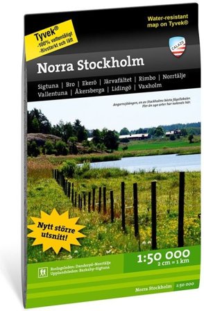 Calazo Norra Stockholm 1:50 000