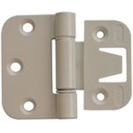 PN-BESLAG HENGSEL SNAP-IN HVIT 2STK