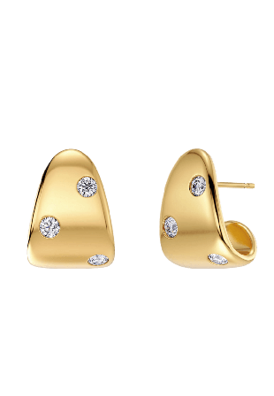 Edblad Selena Studs CZ Gold Smycken & klockor Dam Guld ONESIZE