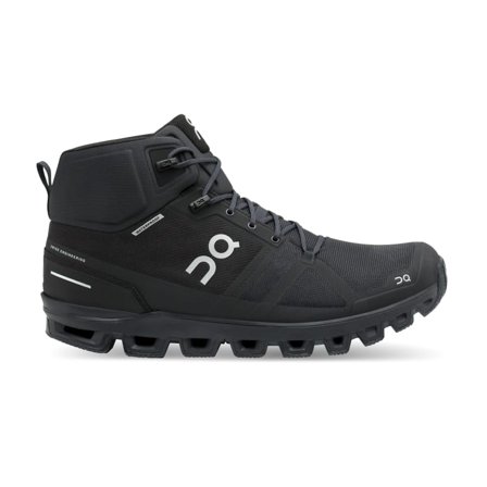 On Men's Cloudrock Waterproof Men hiking boots Black 44,5