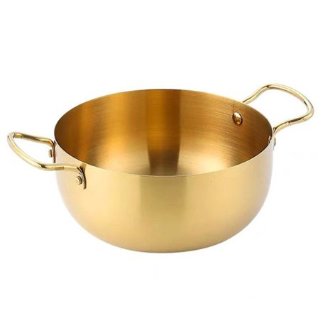 Ramen Nudel Gryde Hurtig Opvarmning To Håndtag Koreansk Ramen Nudel Madlavning Pan Køkken Gadgets