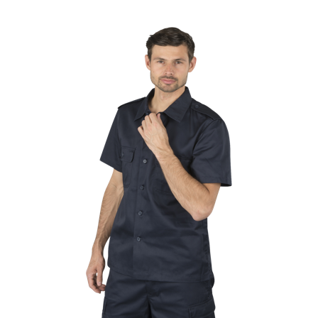 Košile Brandit US 1/2 Námořnická Modrá M