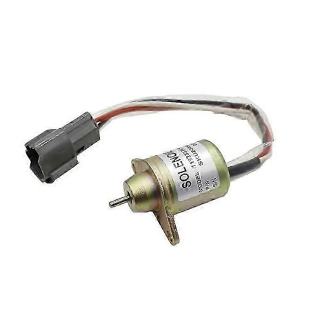 Polttoaineen katkaisu solenoidi YANMAR JOHN DEERE TRAKTORI Generaattorille 119233-77932 c