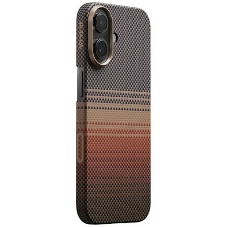 PITAKA Mobilskal till iPhone 17 MagSafe Ultra-Slim Moonrise - Sunset