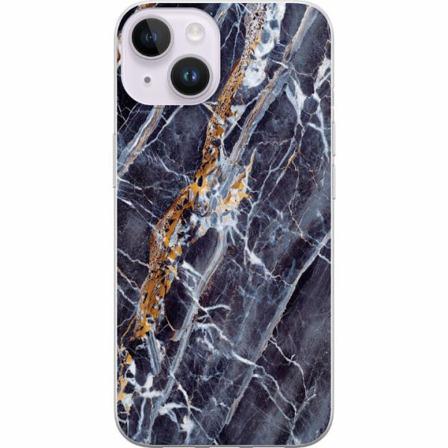 Apple Iphone 14 Genomskinligt Skal Marmor