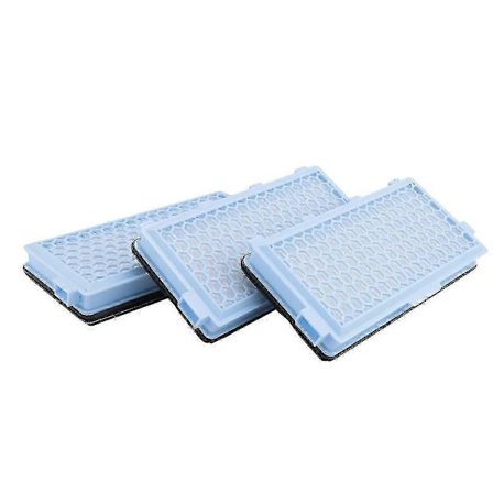 3X HEPA-filtre egnet for Miele støvsugerdel Compact C1-C2 Complete C2- C3 S8340 +3 Air Clean Filter
