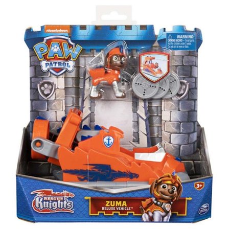 Paw Patrol Knights Deluxe Fordon Zuma