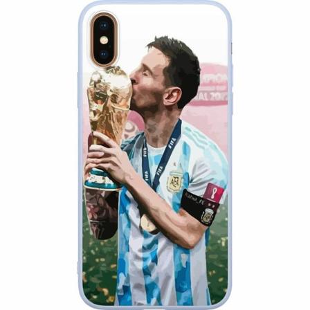 Apple Iphone X Premium Skal Messi