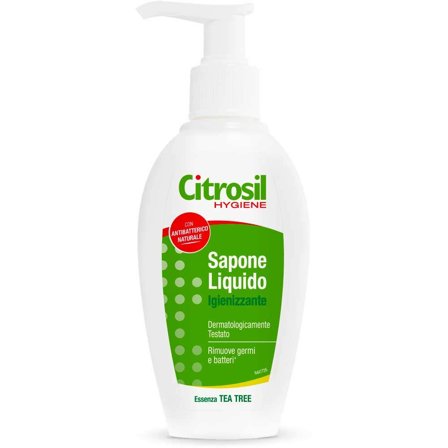 Citrosil Hygiene Sapone Liquido Igienizzante Antibatterico Al Tea