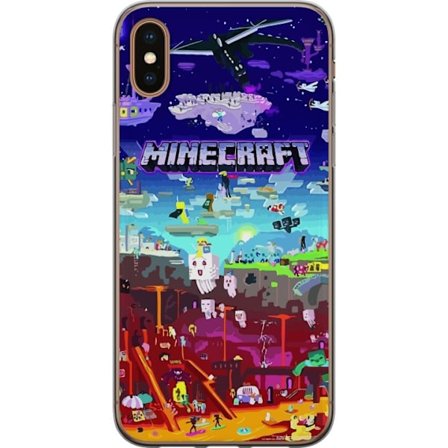 Kompatibelt Mobilskal till Apple Apple iPhone X MineCraft
