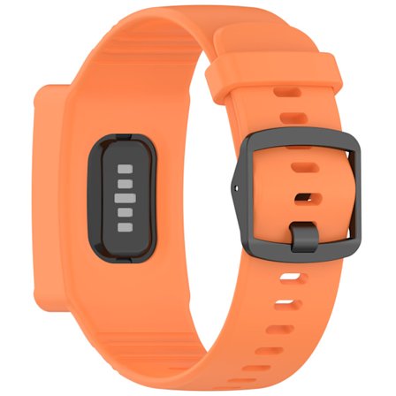 Ranneke Whoop 4.0:lle, vedenpitävä säädettävä korvaava ranneke miehille ja naisille (oranssi)