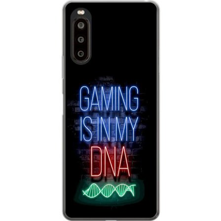 Yhteensopiva Puhelinkuori Sony Xperia 10 II Viktor Gyökeresin muotokuva vihreässä paidassa, jossa on leijonamotiivi ja intensiivinen vihreä tunnelma