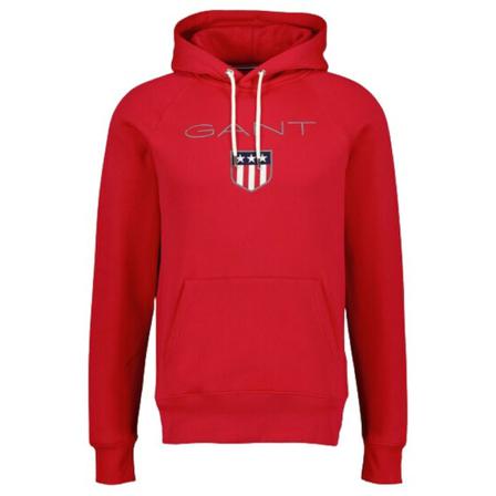 Gant - Hood Tröjor - Röd - Herr - Storlek: 2xs, Herr, Storlek: 2XS