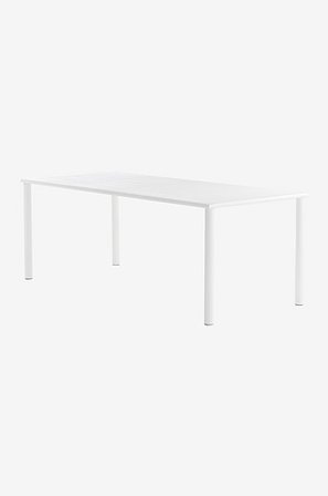 Jotex - Eettafel 90x200 Cm Wit Wit - MENTON - Koop Eettafels voor buiten bij Jotex