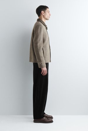 COS Men's Scarpe Derby Chunky In Pelle in Marrone