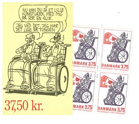 Danmark 1992 - Særfrimærkehæfte AFA S64 - Postfrisk