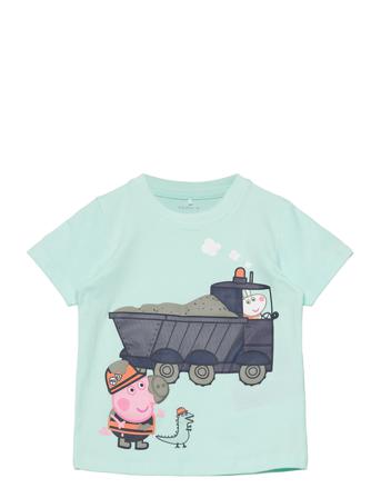 Nmmmaris Peppapig Ss Top Pep T-shirt Blå Name It