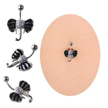 Navelpiercing Piercing smycken elefant
