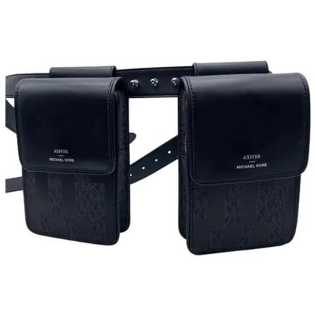 Michael Kors Pre-owned Pre-owned Læder crossbody-tasker Sort, Dame Vintage Tasker, Størrelse: ONE Size